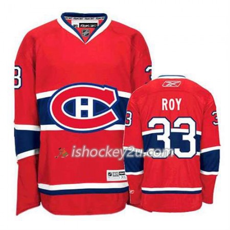 Reebok Mænd NHL Montreal Canadiens Trøje Patrick Roy #33 Hjemme Rød