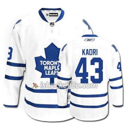 Reebok Mænd NHL Toronto Maple Leafs Trøje Nazem Kadri #43 Udebane Hvid