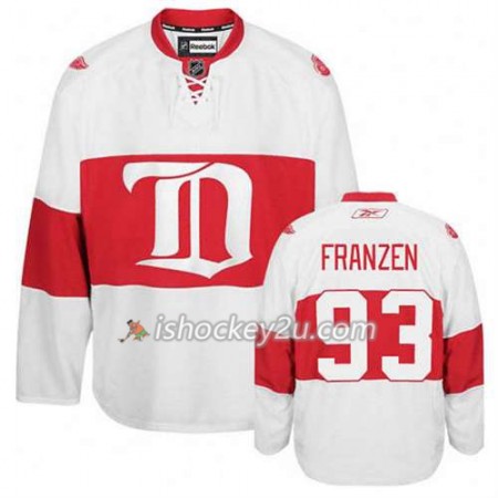 Reebok Mænd NHL Detroit Red Wings Trøje Johan Franzen #93 Tredje Hvid