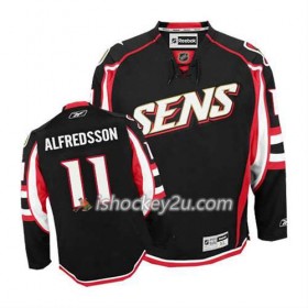 Reebok Mænd NHL Ottawa Senators Trøje Daniel Alfredsson #11 Tredje Sort