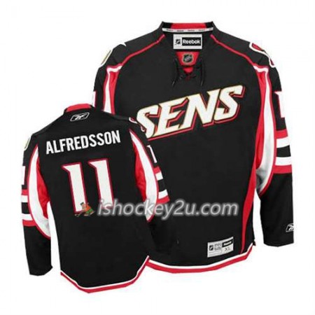 Reebok Mænd NHL Ottawa Senators Trøje Daniel Alfredsson #11 Tredje Sort