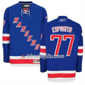Reebok Mænd NHL New York Rangers Trøje Phil Esposito #77 Hjemme Blå