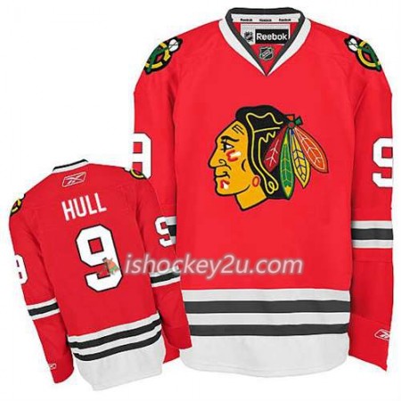 Børn NHL Chicago Blackhawks Trøje Bobby Hull #9 Premier Hjemme Rød Børn NHL Chicago Blackhawks Trøje Bobby Hull #9 Premier Hjemme Rød