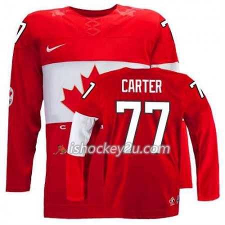 Reebok Dame NHL Canada Team Trøje Jeff Carter #77 Udebane Rød