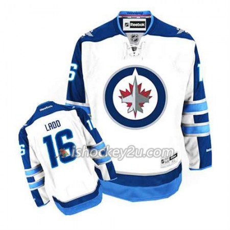 Reebok Mænd NHL Winnipeg Jets Trøje Andrew Ladd #16 Udebane Hvid
