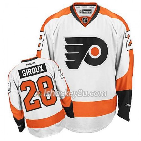 Reebok Mænd NHL Philadelphia Flyers Trøje Claude Giroux #28 Udebane Hvid