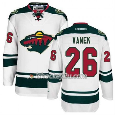 Reebok Mænd NHL Minnesota Wild Trøje Thomas Vanek #26 Udebane Hvid