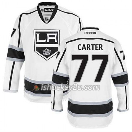 Reebok Mænd NHL Los Angeles Kings Trøje Jeff Carter Hvid #77 Udebane