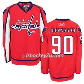 Reebok Mænd NHL Washington Capitals Trøje Marcus Johansson #90 Hjemme Hvid
