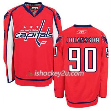 Reebok Mænd NHL Washington Capitals Trøje Marcus Johansson #90 Hjemme Hvid