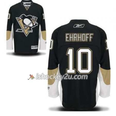 Reebok Mænd NHL Pittsburgh Penguins Trøje Christian Ehrhoff 10 Sort Hjemme