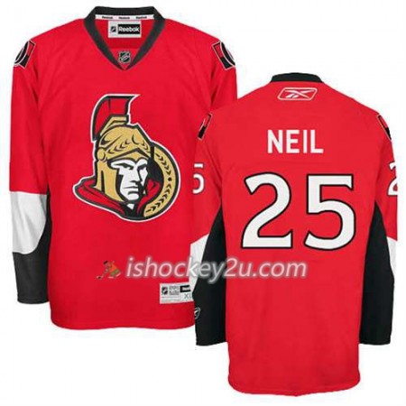 Reebok Mænd NHL Ottawa Senators Trøje Chris Neil #25 Hjemme Rød