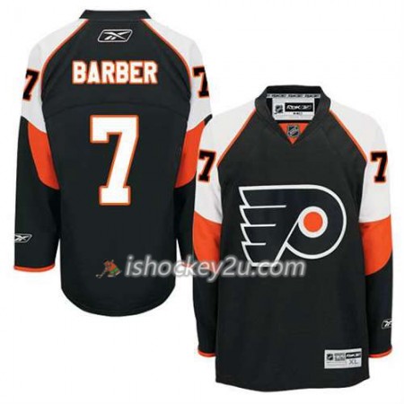 Reebok Mænd NHL Philadelphia Flyers Trøje Bill Barber #7 Tredje Sort