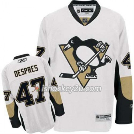 Reebok Mænd NHL Pittsburgh Penguins Trøje Simon Despres 47 Hvid Udebane Reebok Mænd NHL Pittsburgh Penguins Trøje Simon Despres 47 Hvid Udebane