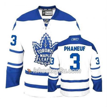 Reebok Mænd NHL Toronto Maple Leafs Trøje Dion Phaneuf #3 Tredje Hvid