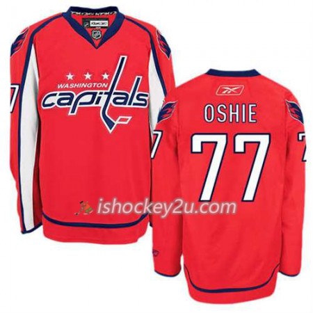 Reebok Mænd NHL Washington Capitals Trøje T.J. Oshie #77 Hjemme Rød