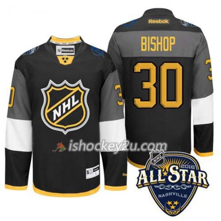 NHL 2016 All-Star Tampa Bay Lightning Trøje Ben Bishop #30 Sort