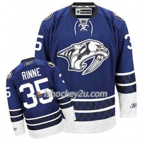 Reebok Mænd NHL Nashville Predators Trøje Pekka Rinne #35 Tredje Blå