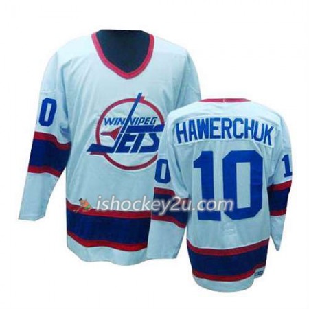 Reebok Mænd NHL Winnipeg Jets Trøje Dale Hawerchuk #10 Hvid