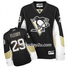 Reebok Mænd NHL Pittsburgh Penguins Trøje Marc-Andre Fleury 29 Sort Hjemme