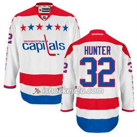 Reebok Mænd NHL Washington Capitals Trøje Dale Hunter #32 Tredje Hvid