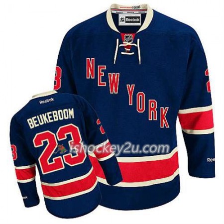 Reebok Mænd NHL New York Rangers Trøje Jeff Beukeboom #23 Tredje Blå