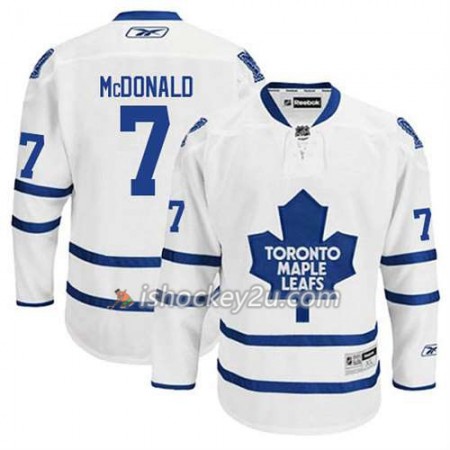 Reebok Mænd NHL Toronto Maple Leafs Trøje Lanny McDonald #7 Udebane Hvid
