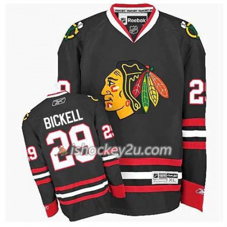 Børn NHL Chicago Blackhawks Trøje Bryan Bickell #29 Premier Tredje Sort