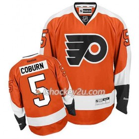 Reebok Mænd NHL Philadelphia Flyers Trøje Braydon Coburn #5 Hjemme Orange