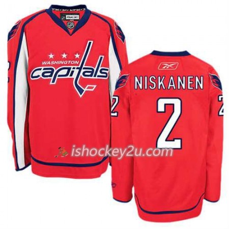 Reebok Mænd NHL Washington Capitals Trøje Matt Niskanen #2 Hjemme Hvid
