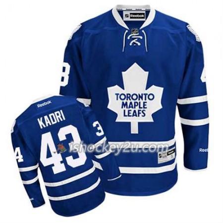 Reebok Mænd NHL Toronto Maple Leafs Trøje Nazem Kadri #43 Hjemme Blå