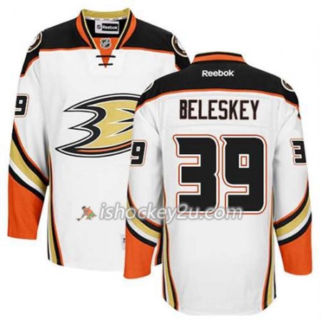 Reebok Mænd NHL Anaheim Ducks Trøje Matt Beleskey #39 Udebane Hvid
