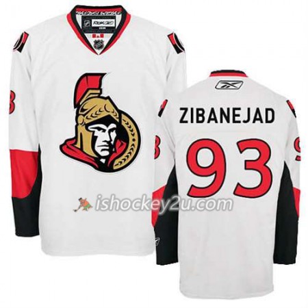 Reebok Mænd NHL Ottawa Senators Trøje Mika Zibanejad #93 Udebane Hvid