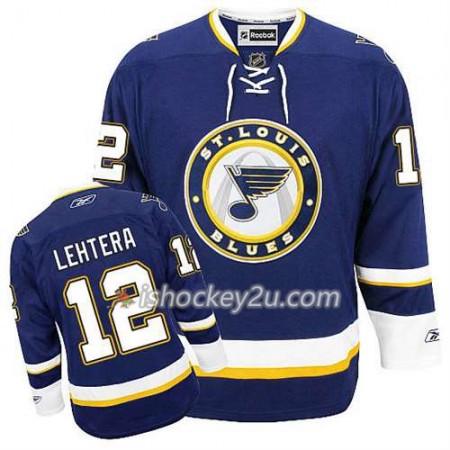 Reebok Mænd NHL St. Louis Blues Trøje Jori Lehtera #12 Tredje Blå