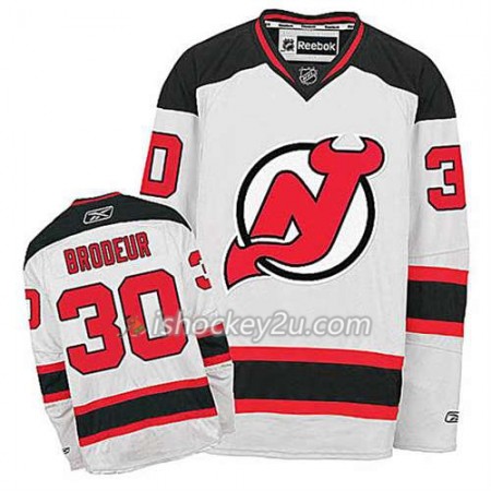 Reebok Mænd NHL New Jersey Devils Trøje Martin Brodeur #30 Udebane Hvid