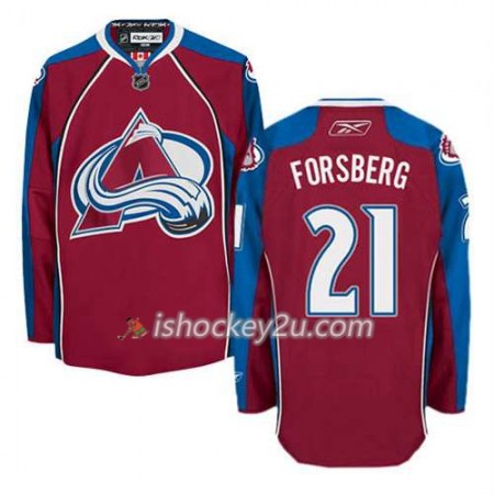Reebok Mænd NHL Colorado Avalanche Trøje Peter Forsberg #21 Hjemme Rød