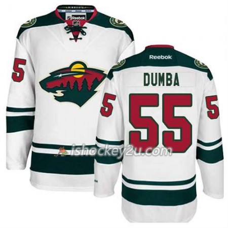 Reebok Mænd NHL Minnesota Wild Trøje Matt Dumba #55 Udebane Hvid