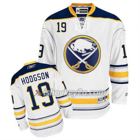 Reebok Mænd NHL Buffalo Sabres Trøje Cody Hodgson #19 Udebane Hvid
