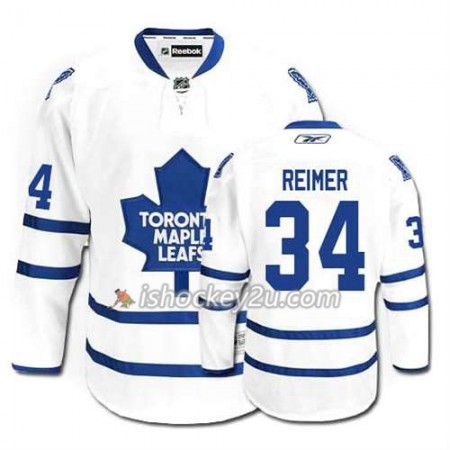 Reebok Mænd NHL Toronto Maple Leafs Trøje James Reimer #34 Udebane Hvid