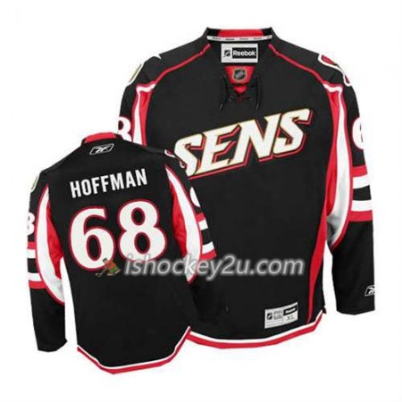 Reebok Mænd NHL Ottawa Senators Trøje Mike Hoffman #68 Tredje Sort