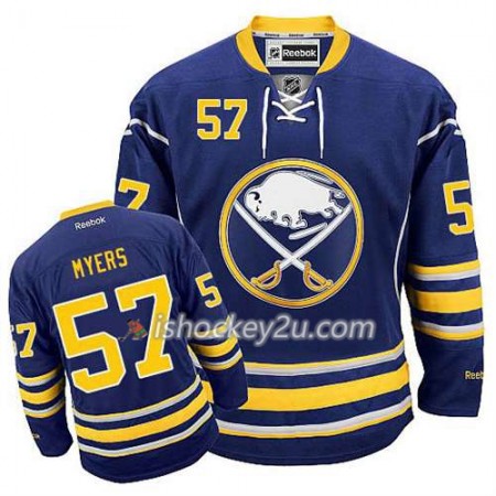 Reebok Mænd NHL Buffalo Sabres Trøje Tyler Myers #57 Hjemme Guld