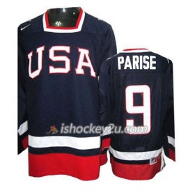 Reebok Mænd NHL USA Team Trøje Zach Parise #9