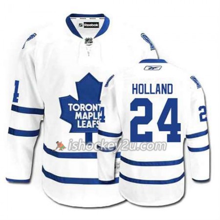 Reebok Mænd NHL Toronto Maple Leafs Trøje Peter Holland #24 Udebane Hvid