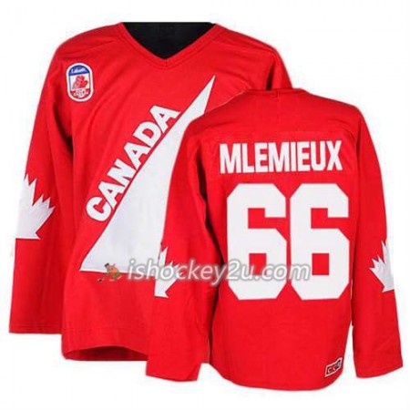 Reebok Mænd NHL Canada Team Trøje Mario Lemieux #66 Rød