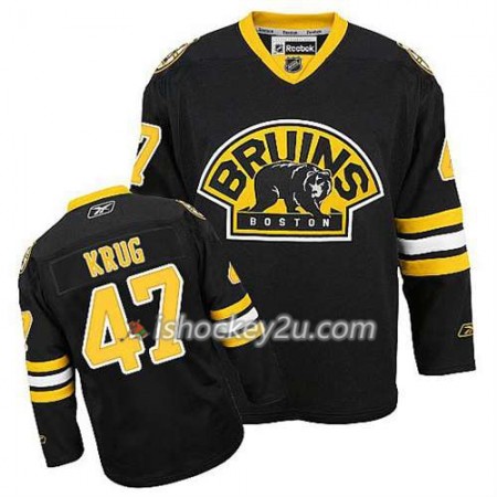 Reebok Mænd NHL Boston Bruins Trøje Torey Krug #47 Tredje Sort Reebok Mænd NHL Boston Bruins Trøje Torey Krug #47 Tredje Sort