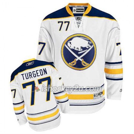 Reebok Mænd NHL Buffalo Sabres Trøje Pierre Turgeon #77 Udebane Hvid