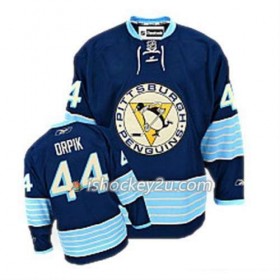 Reebok Mænd NHL Pittsburgh Penguins Trøje Brooks Orpik 44 Blå Tredje