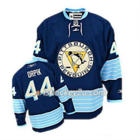 Reebok Mænd NHL Pittsburgh Penguins Trøje Brooks Orpik 44 Blå Tredje