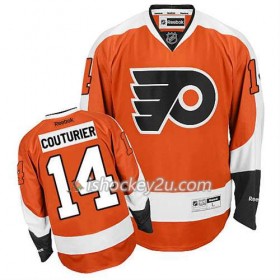 Reebok Mænd NHL Philadelphia Flyers Trøje Sean Couturier #14 Hjemme Orange