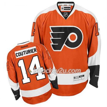 Reebok Mænd NHL Philadelphia Flyers Trøje Sean Couturier #14 Hjemme Orange